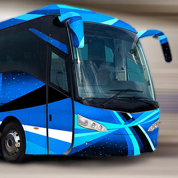Graphiste design bus et transport