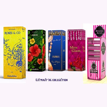 Design de packagings Boites de parfums - Graphiste freelance Monaco